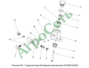 ГИДРОЦИЛИНДР КЗК-10-0602500