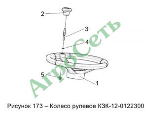 КОЛЕСО РУЛЕВОЕ КЗК-12-0122300