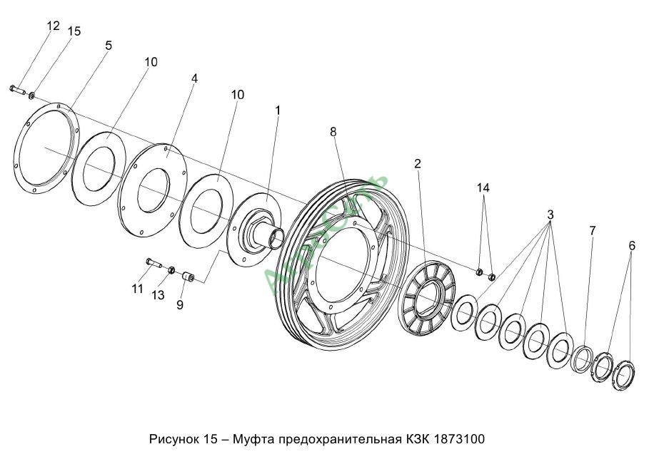 МУФТА ПРЕДОХРАНИТЕЛЬНАЯ КЗК 1873100