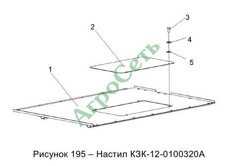 НАСТИЛ КЗК-12-0100320А