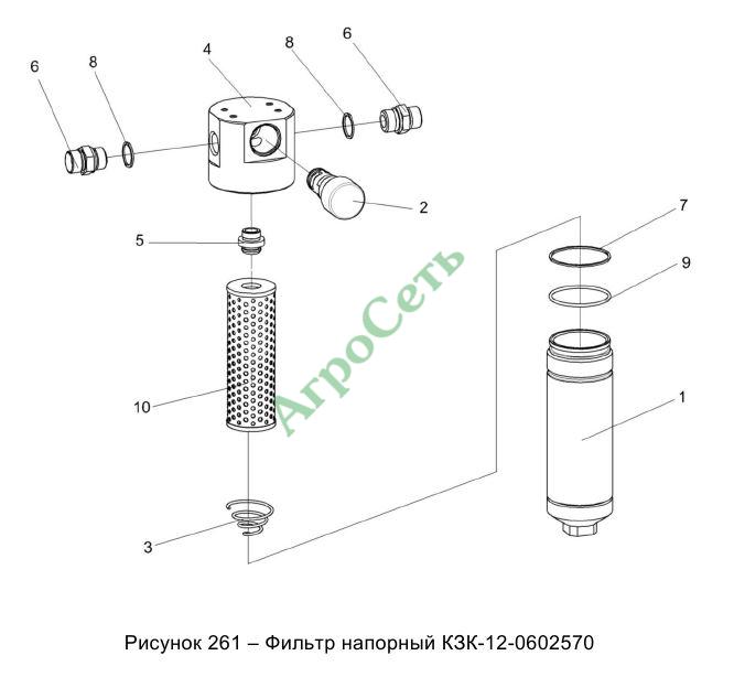 ФИЛЬТР НАПОРНЫЙ КЗК-12-0602570