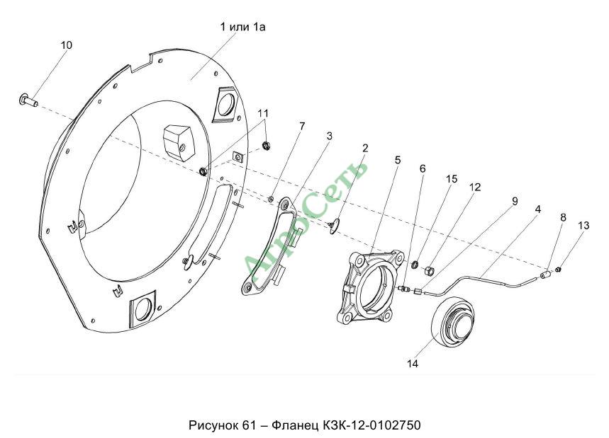 ФЛАНЕЦ КЗК-12-0102750