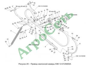 ПРИВОД НАКЛОННОЙ КАМЕРЫ КЗК-12-0125000А