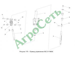 ПРИВОД УПРАВЛЕНИЯ КЗС 0119600