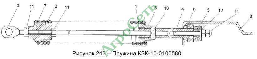 ПРУЖИНА КЗК-10-0100580