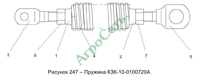 ПРУЖИНА КЗК-10-0100720А