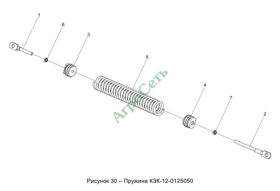 ПРУЖИНА КЗК-12-0125050