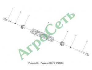 ПРУЖИНА КЗК-12-0125050