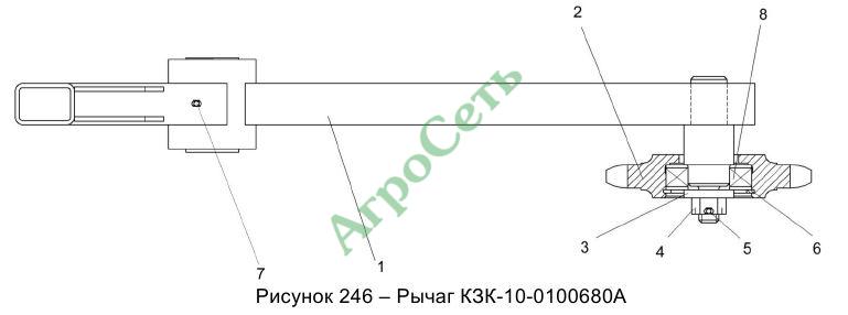 РЫЧАГ КЗК-10-0100680А