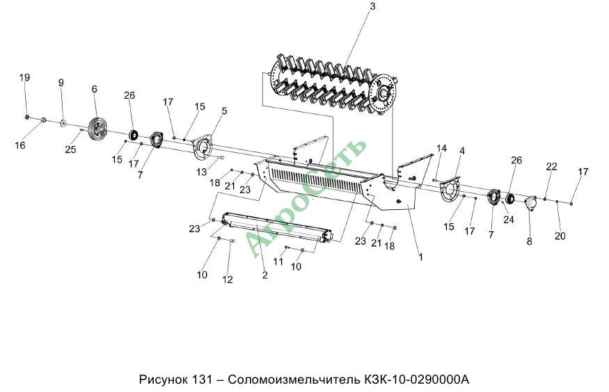 СОЛОМОИЗМЕЛЬЧИТЕЛЬ КЗК-10-0290000A