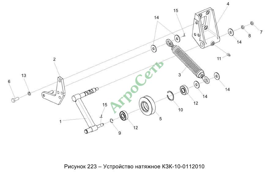 УСТРОЙСТВО НАТЯЖНОЕ КЗК-10-0112010