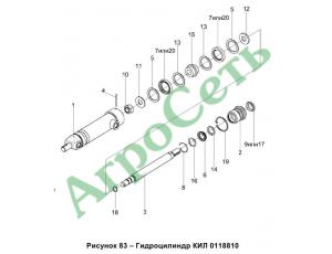 ГИДРОЦИЛИНДР КИЛ 0118810