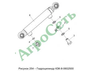 ГИДРОЦИЛИНДР КЗК-8-0602500