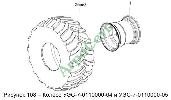 КОЛЕСО УЭС-7-0110000-04 и УЭС-7-0110000-05
