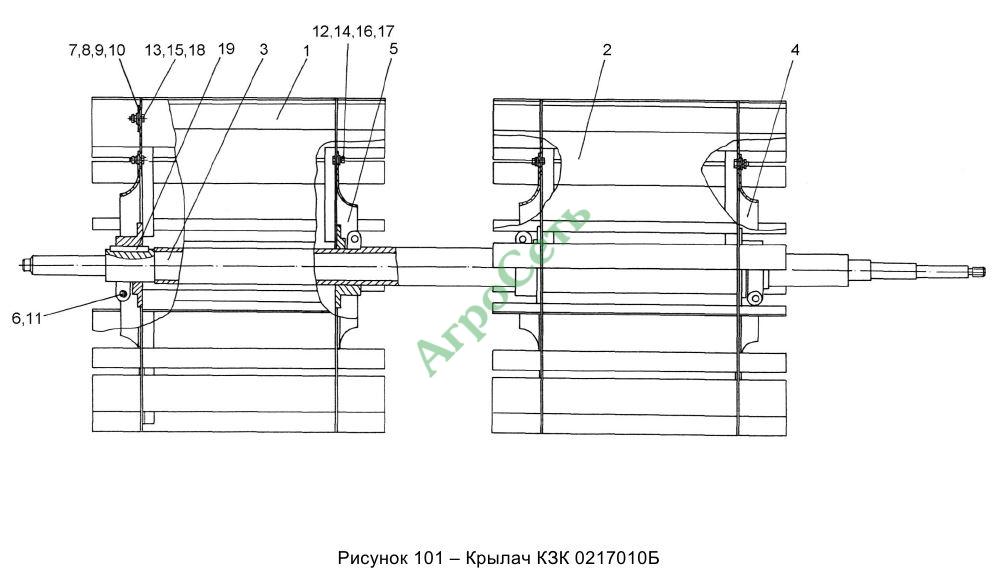 Б4 кзк 84 чертеж