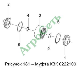 МУФТА КЗК 0222100