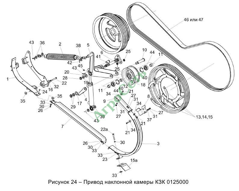 Ремни полесье 1218 схема