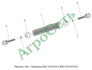 ПРУЖИНЫ КЗC 0131210 И КЗC 0131210-01