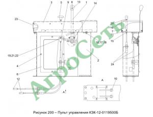 ПУЛЬТ УПРАВЛЕНИЯ КЗК-12-0119500Б
