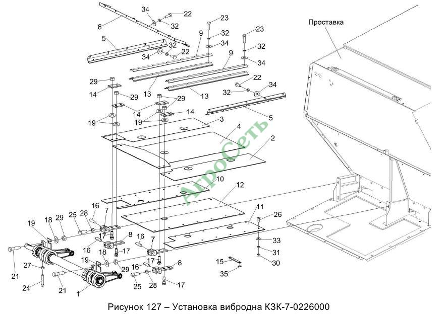 УСТАНОВКА ВИБРОДНА КЗК-7-0226000