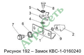 ЗАМОК КВС-1-0160240